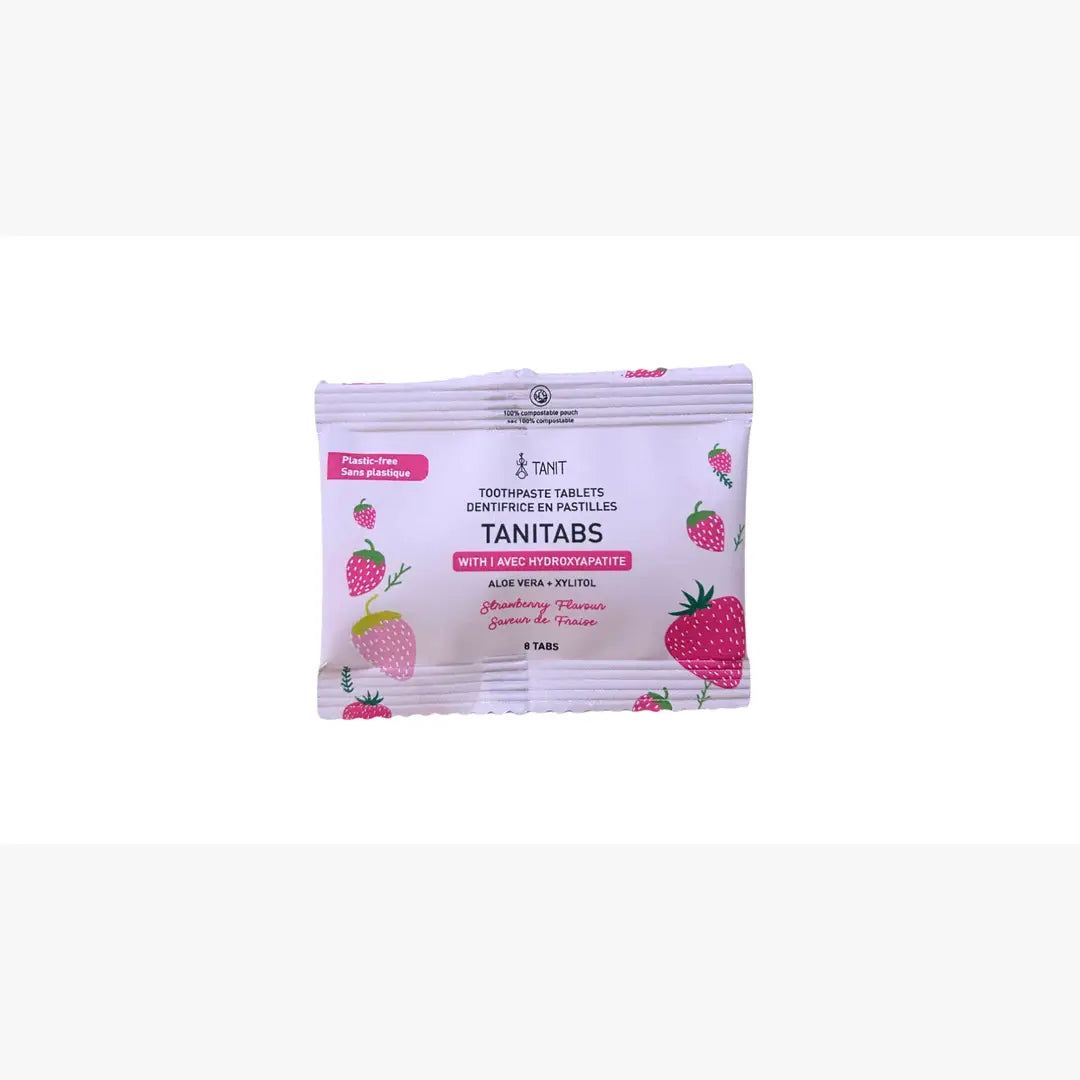 Tanitabs Samples – 8-Tab Refill Pouches (Toothpaste & Mouthwash)