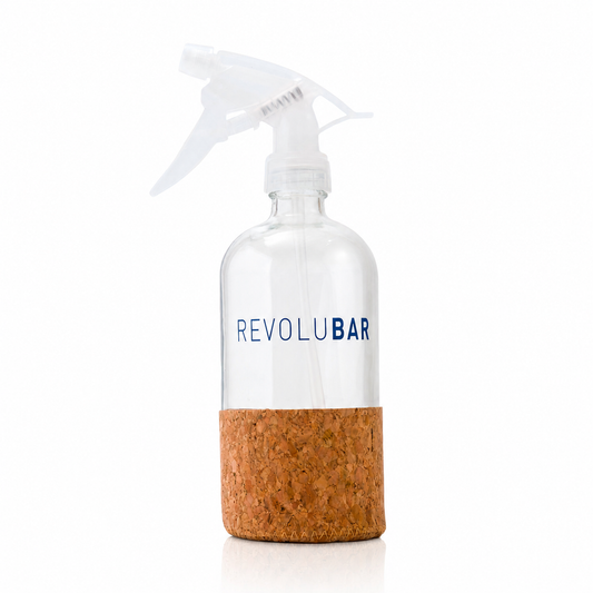 Revolubar Reusable Glass Spray Bottle – 500 mL