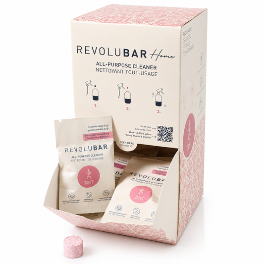 Revolubar Cleaning Tablets – Plastic-Free Home Cleaner