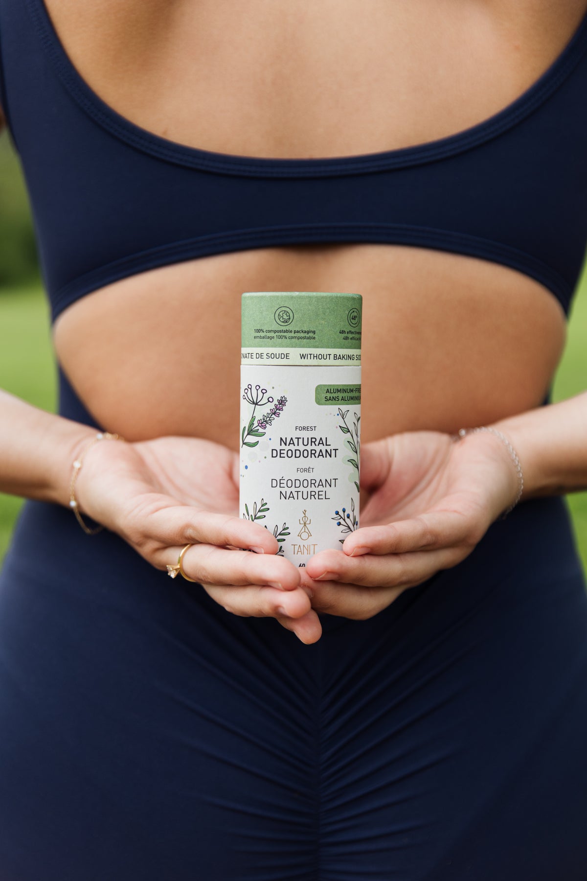 Natural Solid Deodorant – 48-Hour Protection (Probiotic Formula)