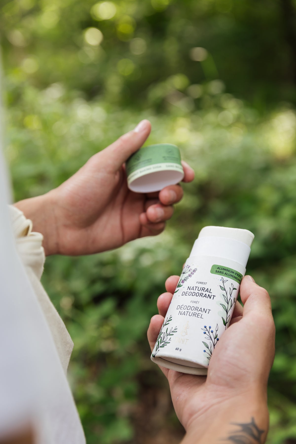 Natural Solid Deodorant – 48-Hour Protection (Probiotic Formula)