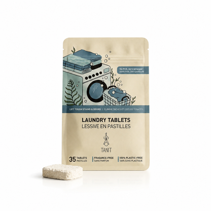 Laundry Tablets – Plastic-Free, Plant-Powered (35 tabs)
