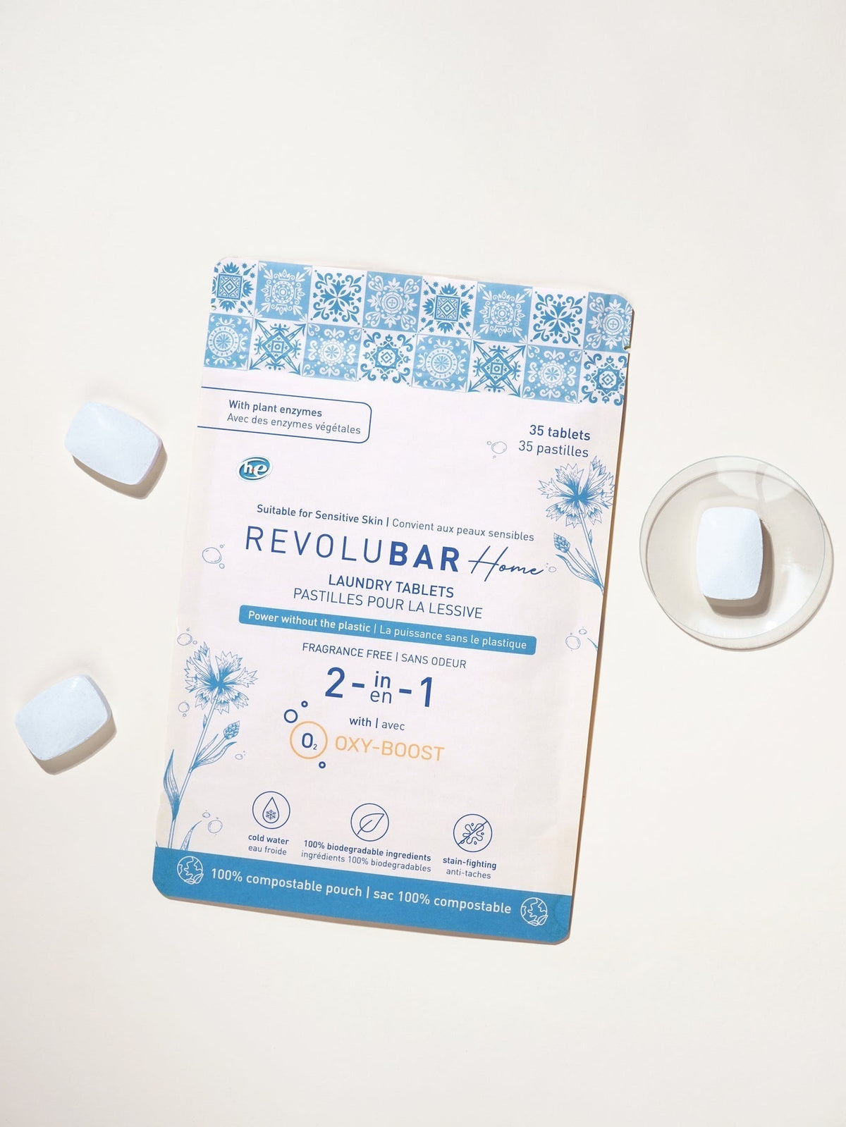 Laundry Tablets – Plastic-Free, Plant-Powered (35 tabs)
