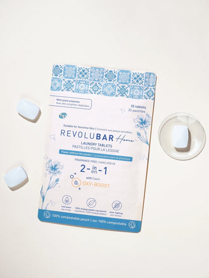 Laundry Tablets – Plastic-Free, Plant-Powered (35 tabs)