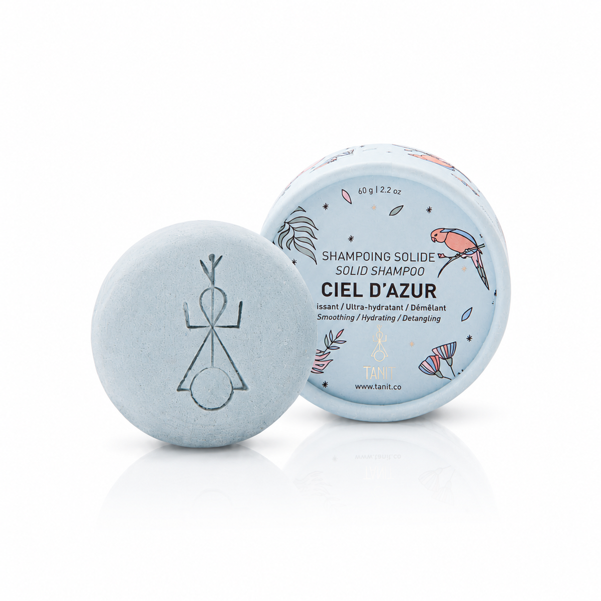 Solid Shampoo Bar – pH-Balanced Natural Hair Care (60g)