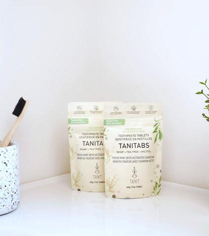 Tanitabs Eco-Refill Packs – Large (124 tabs) Compostable Pouch