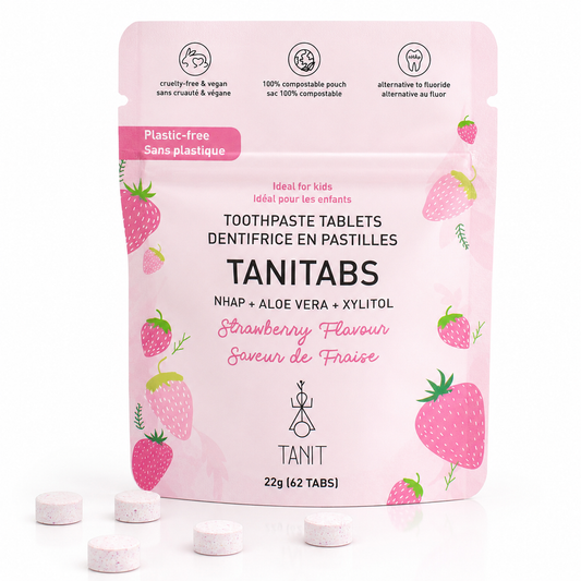 Tanitabs Eco-Refill Packs – Small (62 tabs) Compostable Pouch