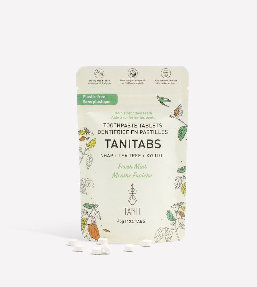 Tanitabs Eco-Refill Packs – Large (124 tabs) Compostable Pouch