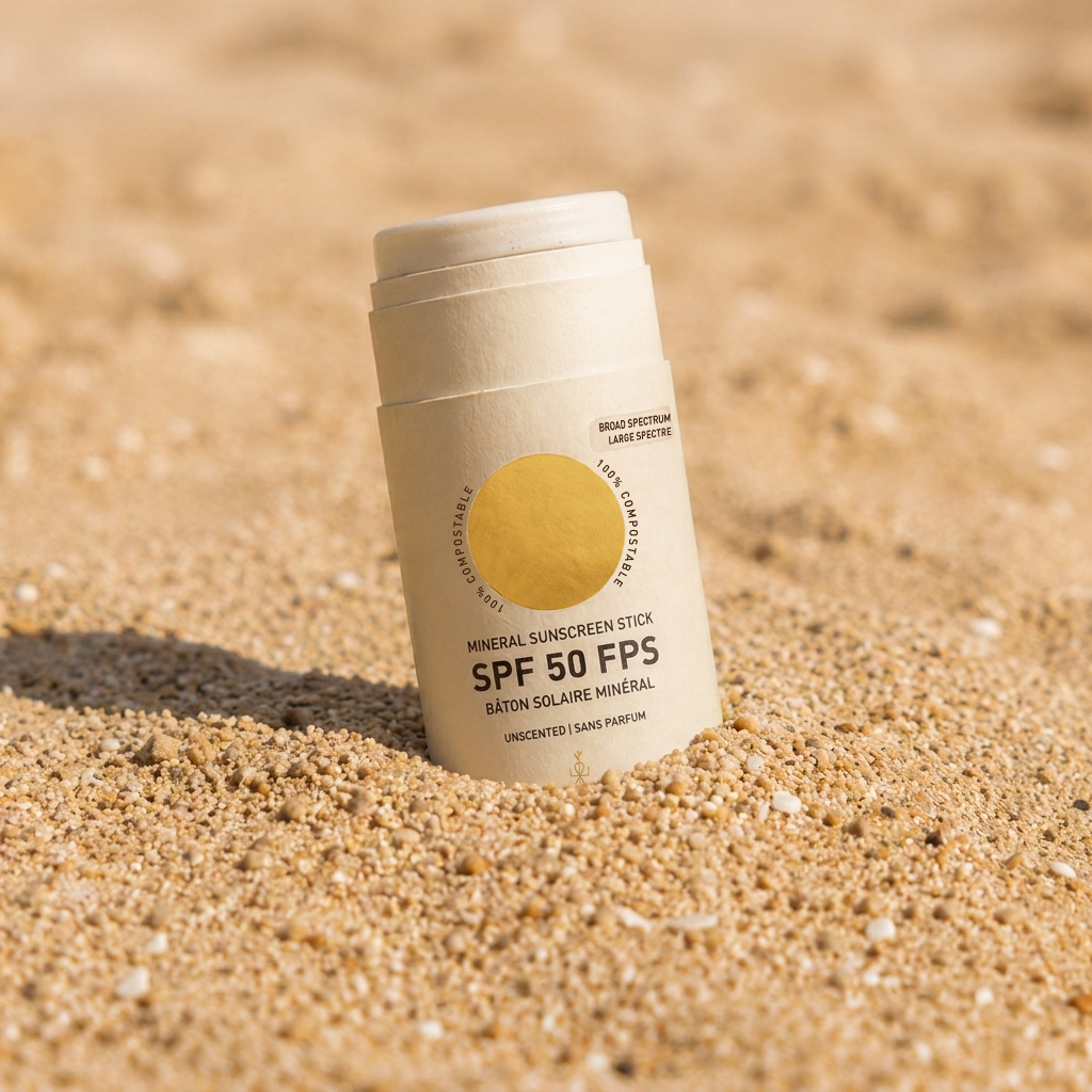 Bâton Solaire Minéral TANIT – Visage & Corps FPS 50